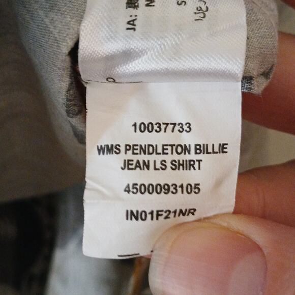 Ariat with Pendleton Billie jean button down arrowhead western shirt - Picture 8 of 9